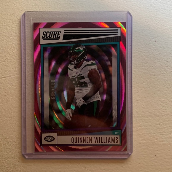 Other - Quinnen Williams 2022 Score Card #297 (SP) 098/299